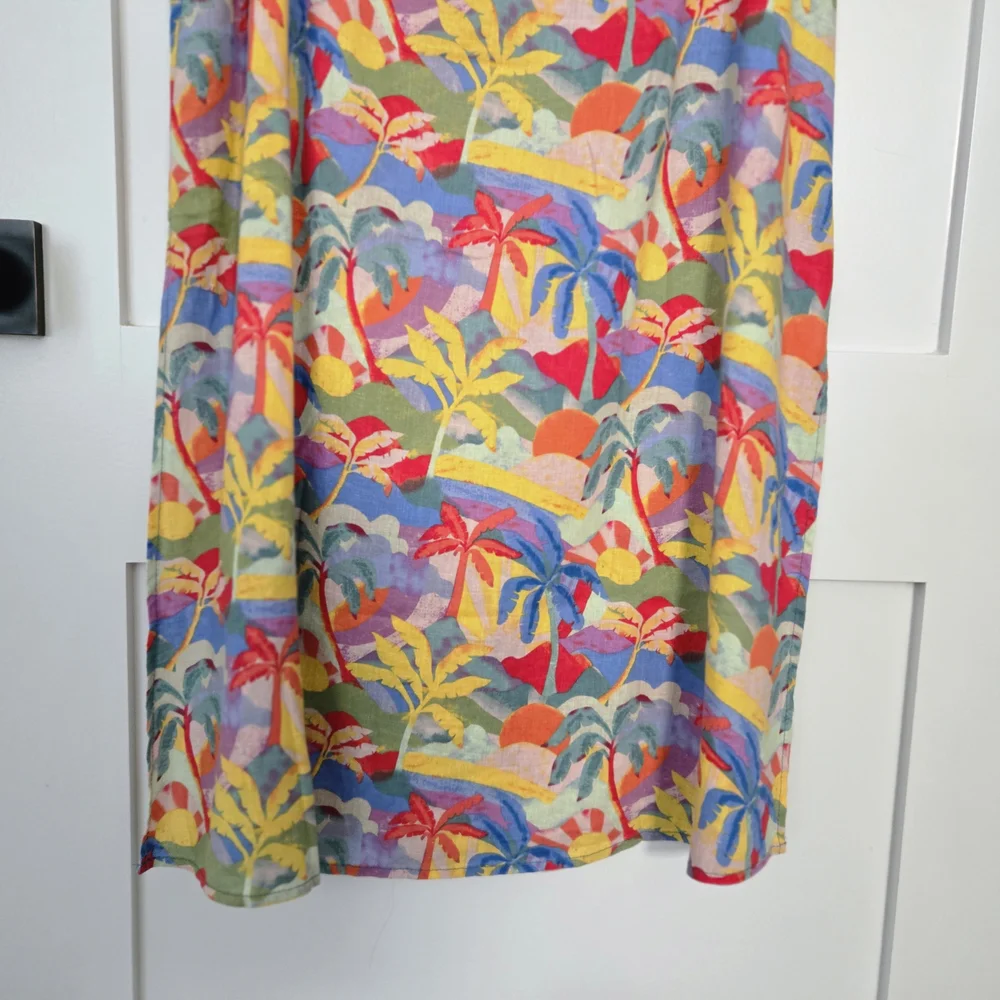 NWT Marine Layer Size 2 Multicolor Tropical Maxi Skirt